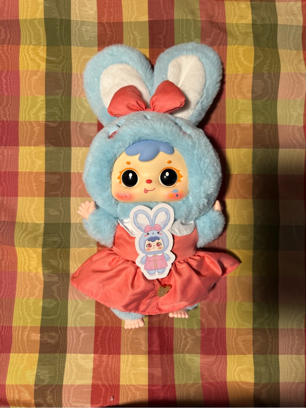 Samuel 400% Confirmed Blue Rabbit No Box